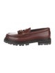 Celine Leather Tassel Accents Loafers