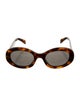 Celine Round Tinted Sunglasses