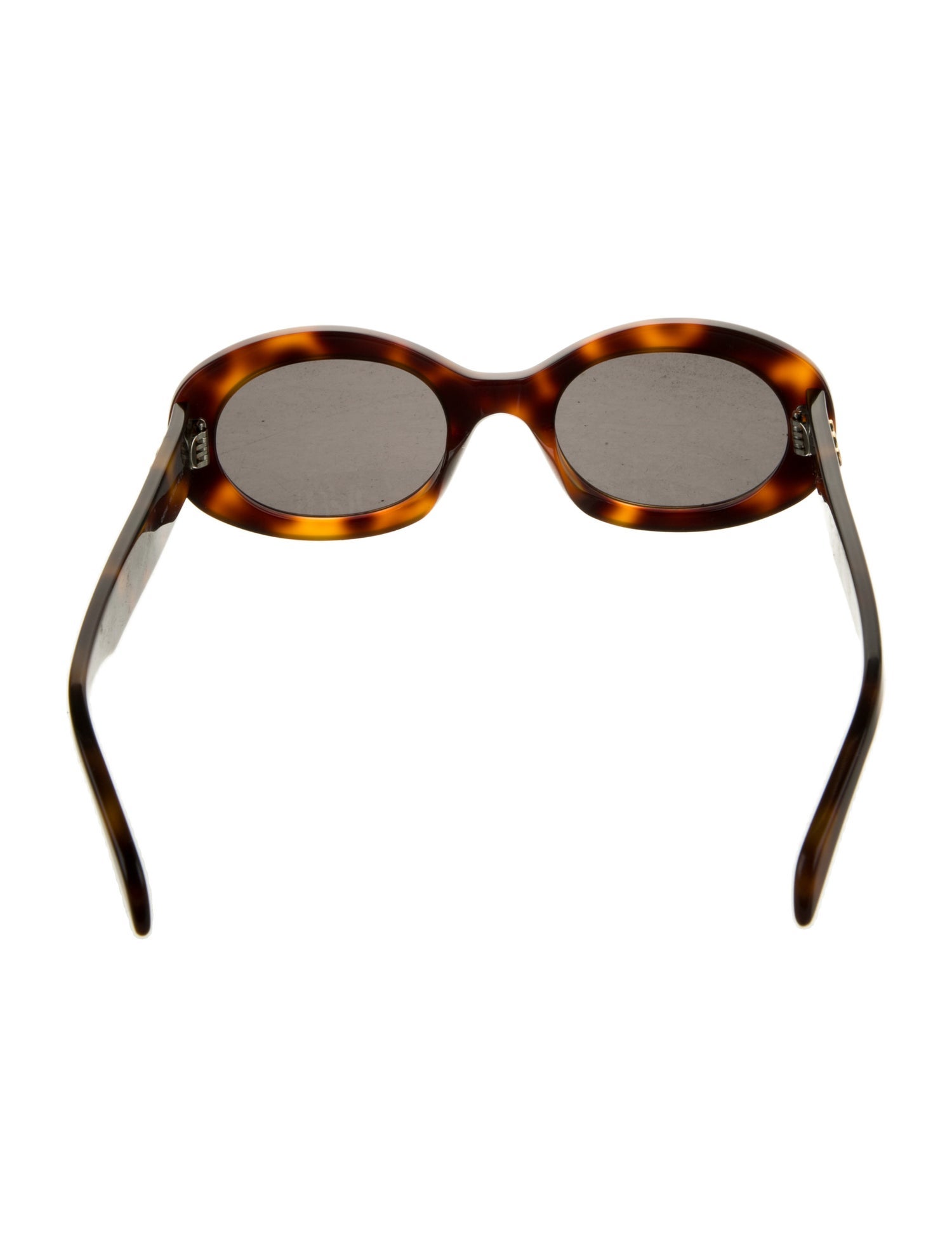 Celine Round Tinted Sunglasses