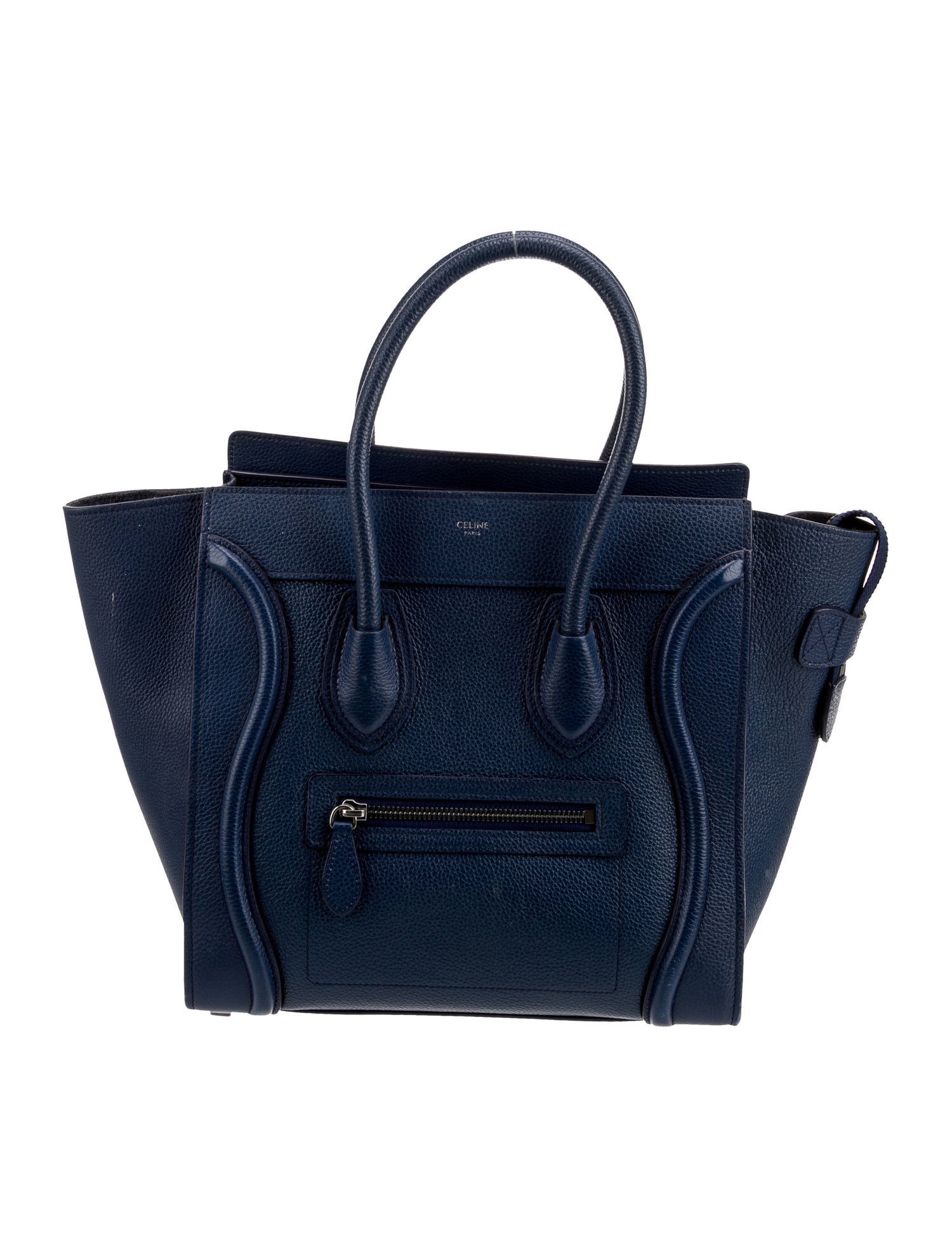 Celine Leather Luggage Micro