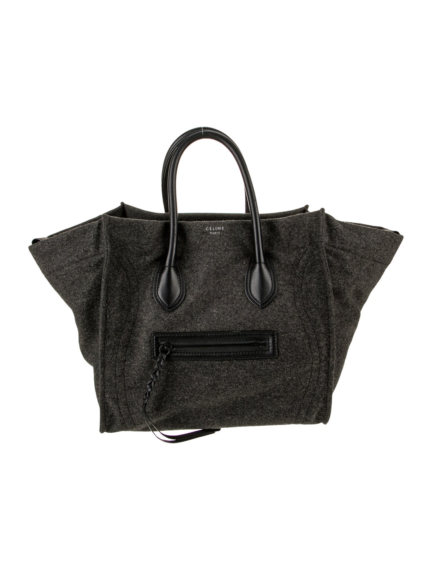 Celine Wool Luggage Phantom Large