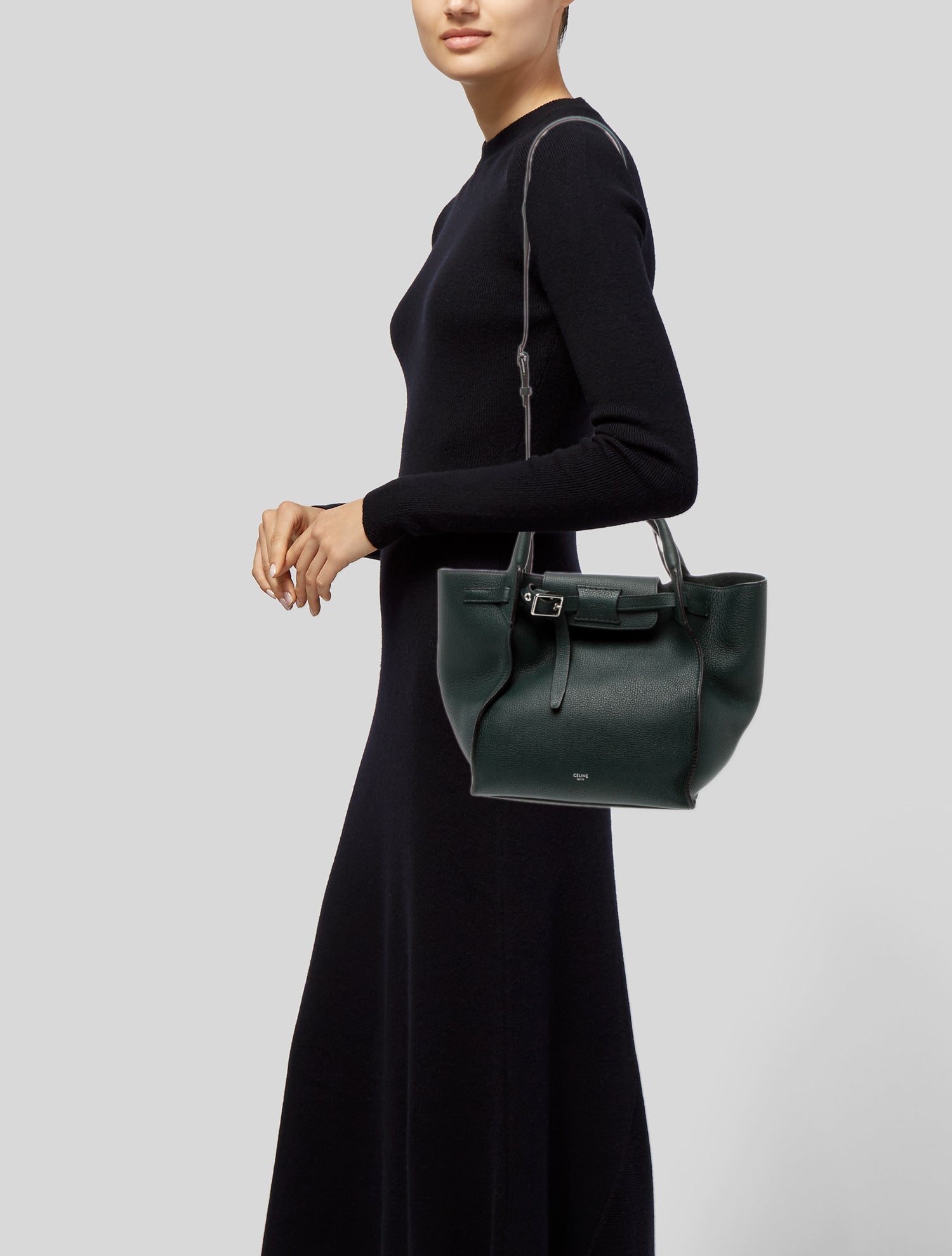 Celine Leather Big Bag Small