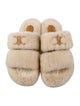 Celine Fur Slides