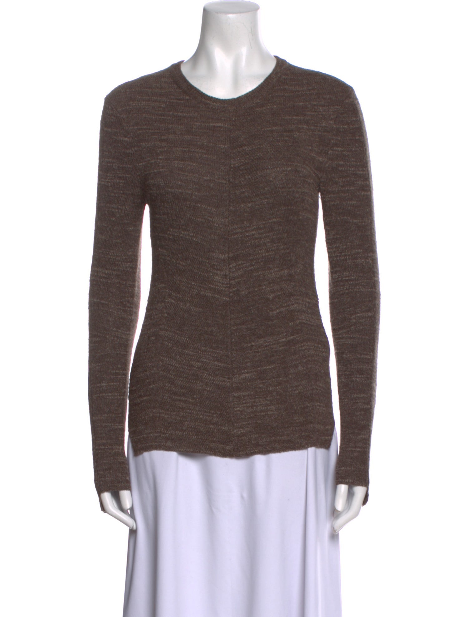 Celine Wool Scoop Neck Sweater