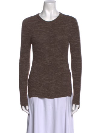 Celine Wool Scoop Neck Sweater
