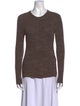Celine Wool Scoop Neck Sweater