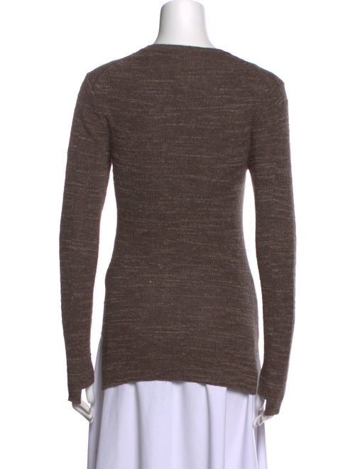 Celine Wool Scoop Neck Sweater