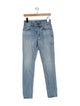Celine Mid-Rise Skinny Leg Jeans