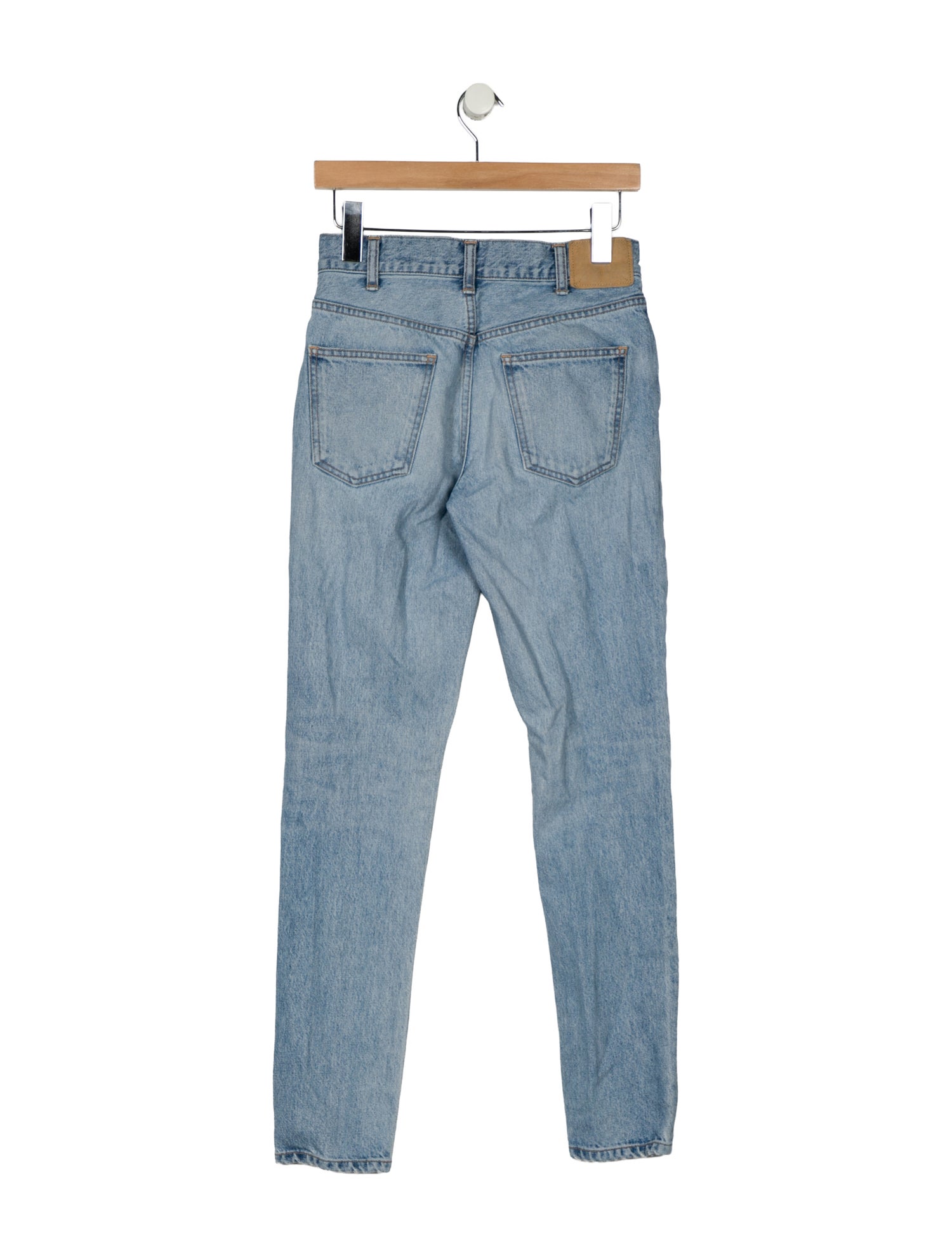 Celine Mid-Rise Skinny Leg Jeans