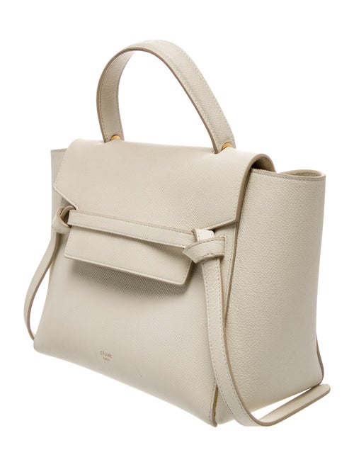 Celine Leather Top Handle Bag