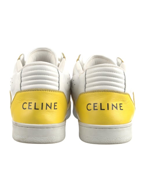 Celine Leather Printed Sneakers