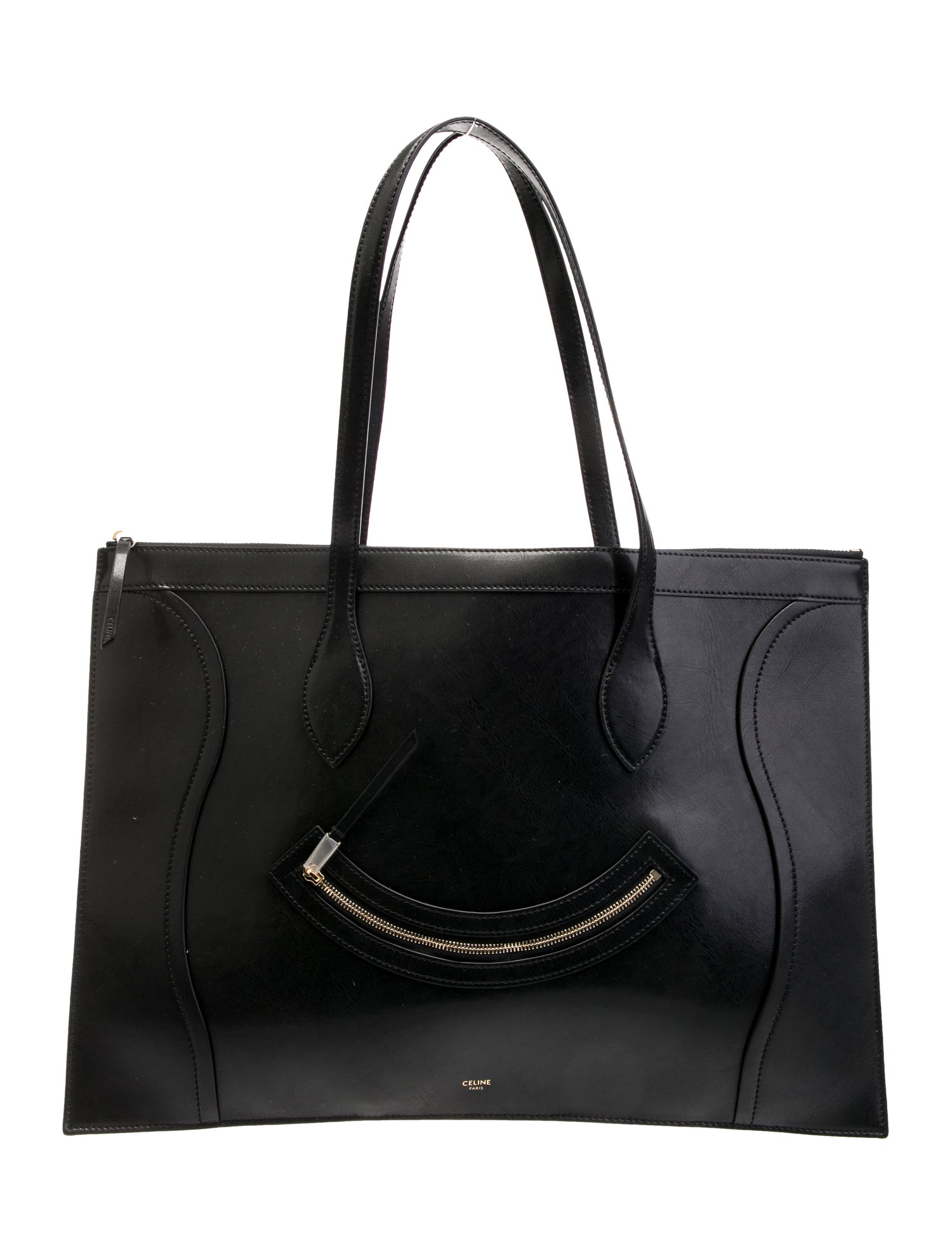 Celine Leather Flat Cabas New Luggage 2025 w/ Tags