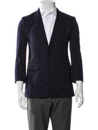 Celine Wool Striped Blazer