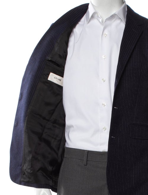 Celine Wool Striped Blazer