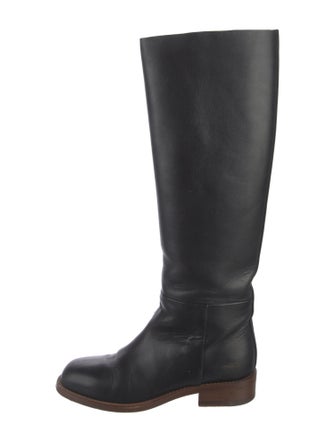 Celine Leather Riding Boots