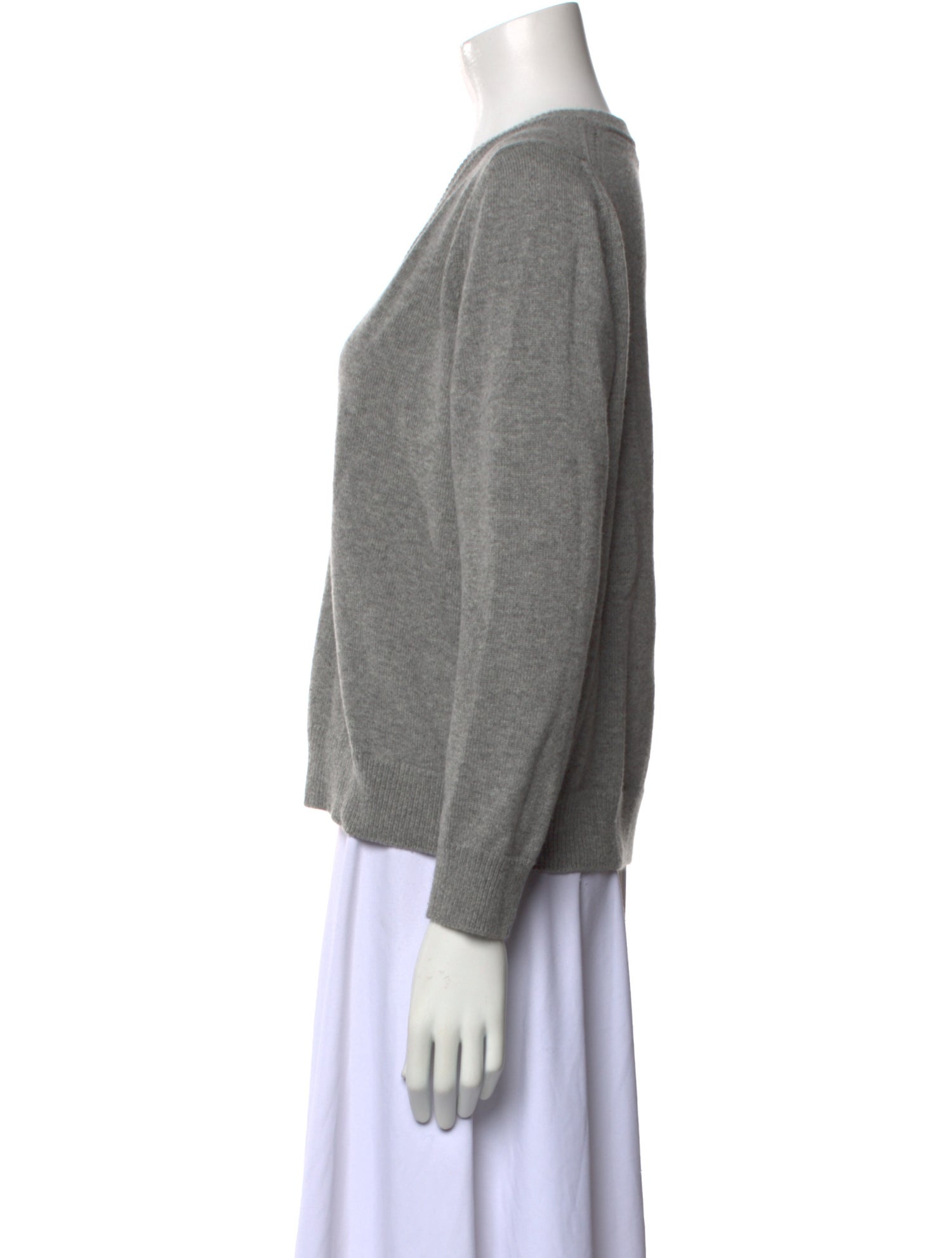 Celine Cashmere V-Neck Sweater