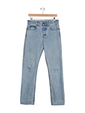Celine Mid-Rise Straight Leg Jeans