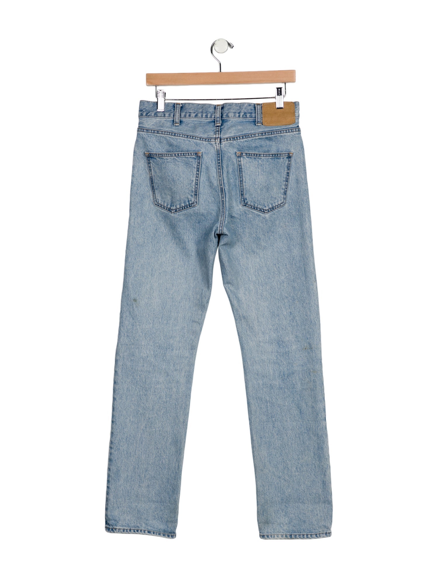 Celine Mid-Rise Straight Leg Jeans