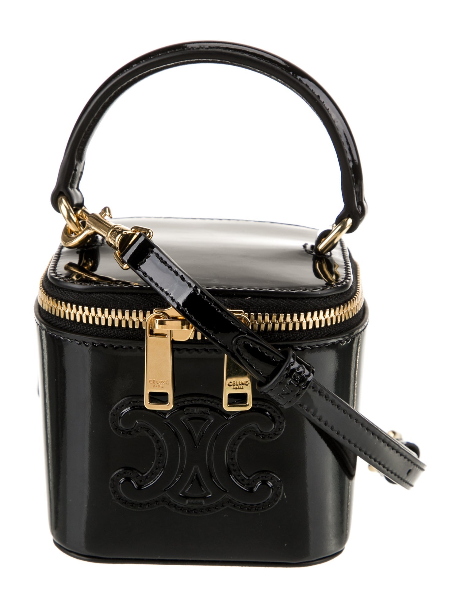 Celine Triomphe Triomphe Vanity Case Mini 2024