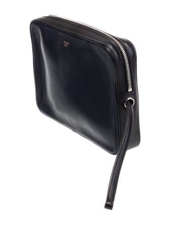 Celine Leather Dragonne Pouch
