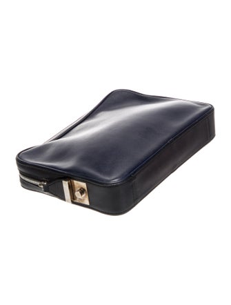 Celine Leather Dragonne Pouch