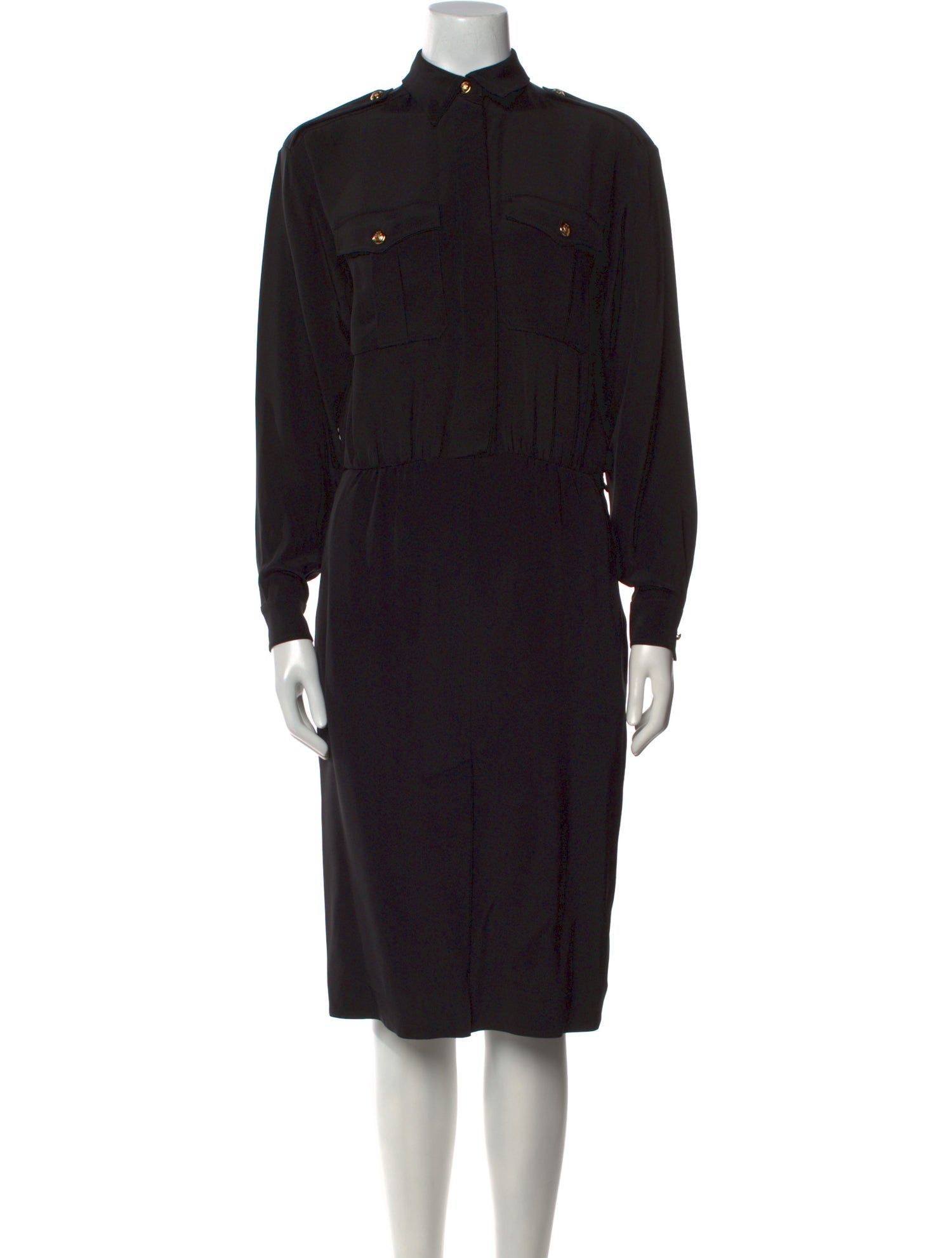 Celine Silk Midi Length Dress