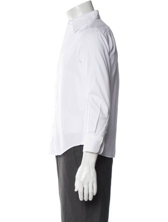 Celine Triomphe Long Sleeve Dress Shirt