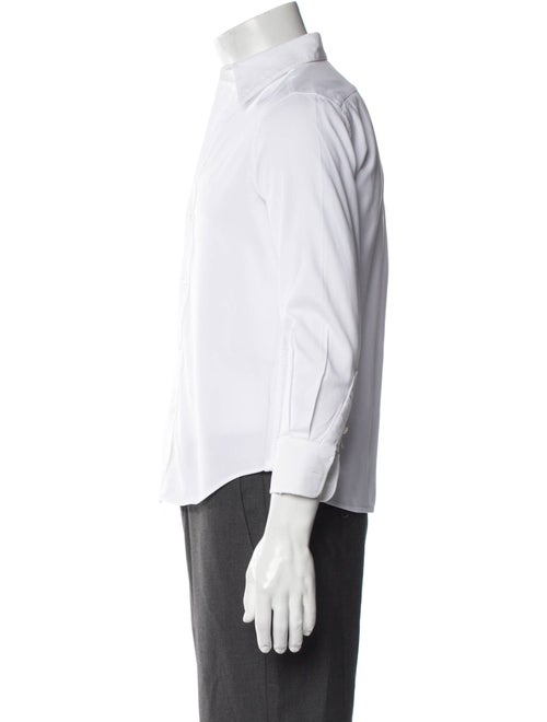 Celine Triomphe Long Sleeve Dress Shirt