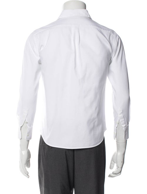 Celine Triomphe Long Sleeve Dress Shirt