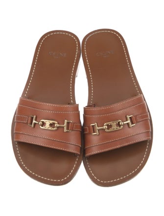 Celine Leather Slides
