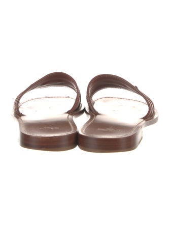 Celine Leather Slides