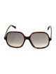 Celine Square Gradient Sunglasses