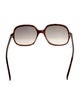 Celine Square Gradient Sunglasses