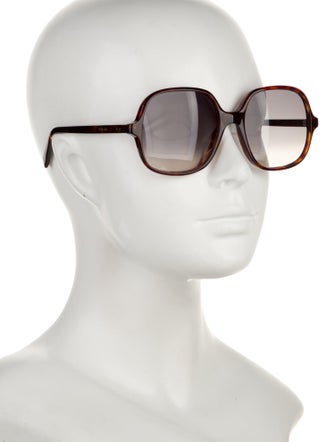 Celine Square Gradient Sunglasses