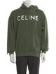 Celine Graphic Print Crew Neck Hoodie