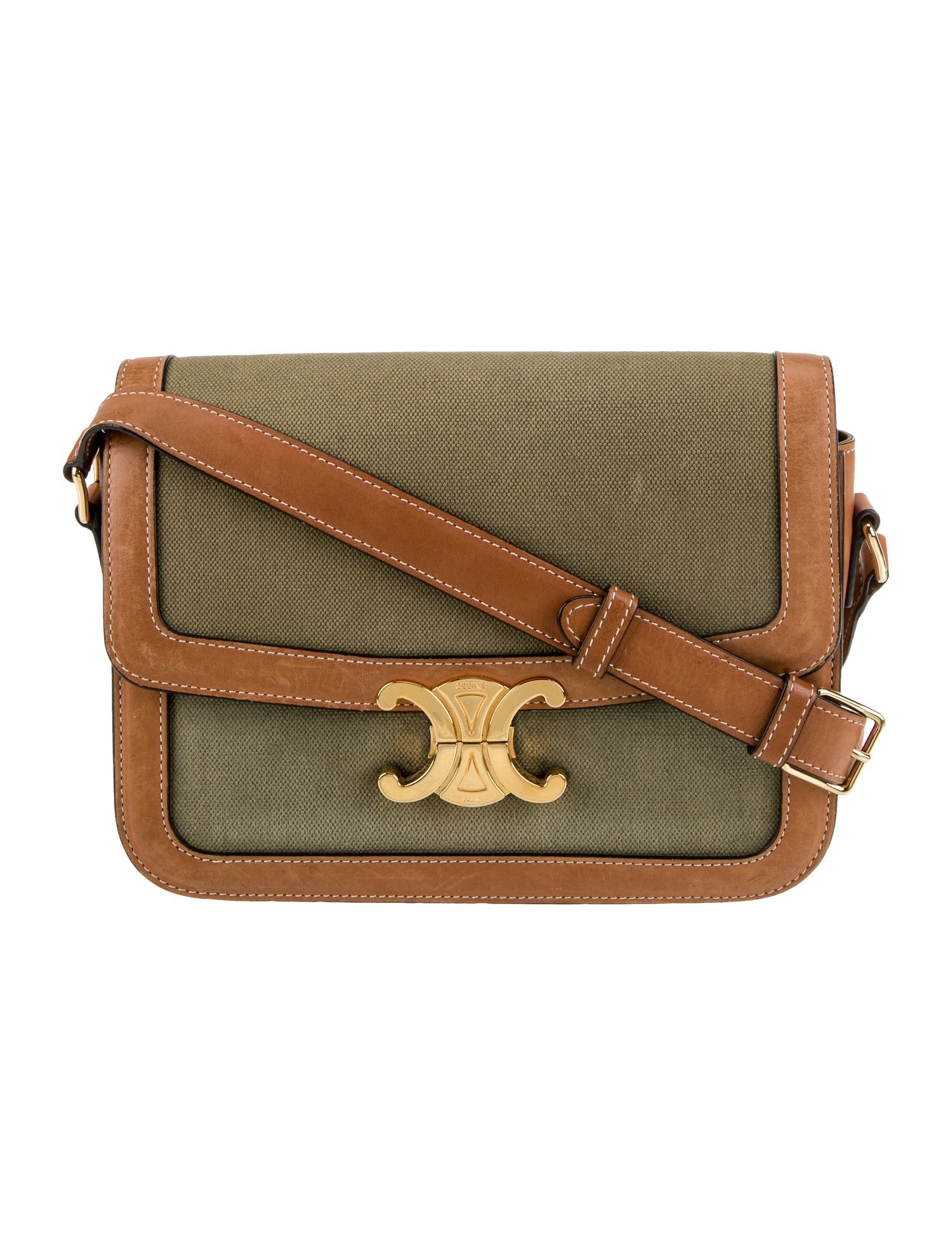 Celine Canvas Triomphe Teen