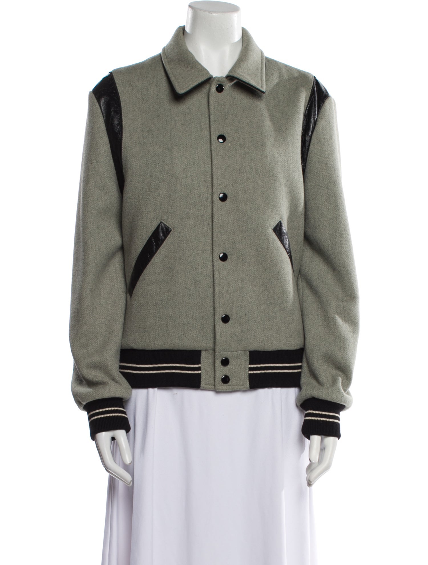 Celine 'Unlock Your Fantasies' Wool Varsity Jacket
