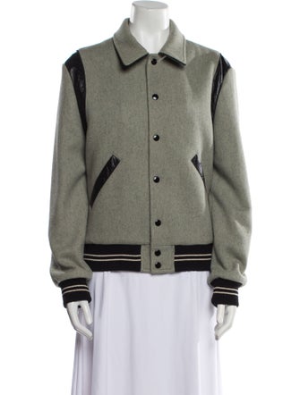 Celine 'Unlock Your Fantasies' Wool Varsity Jacket