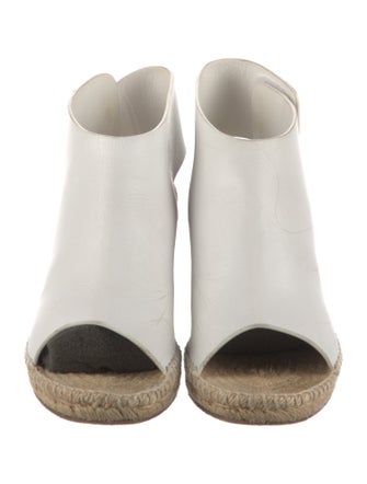 Celine Leather Colorblock Pattern Slingback Pumps