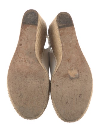 Celine Leather Colorblock Pattern Slingback Pumps