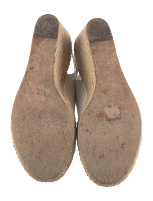 Celine Leather Colorblock Pattern Slingback Pumps