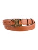 Celine Skinny Leather Belt
