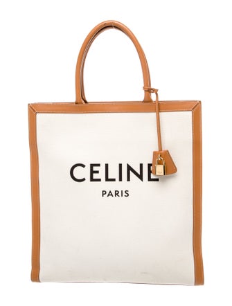 Celine Canvas Vertical Cabas