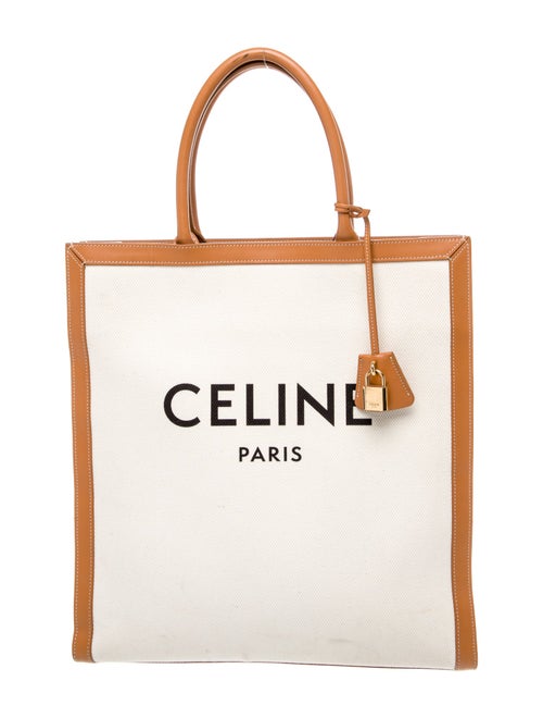 Celine Canvas Vertical Cabas
