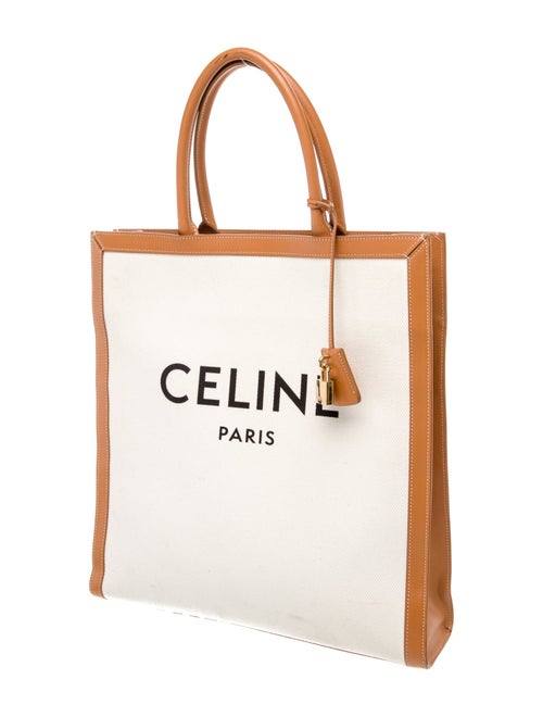 Celine Canvas Vertical Cabas