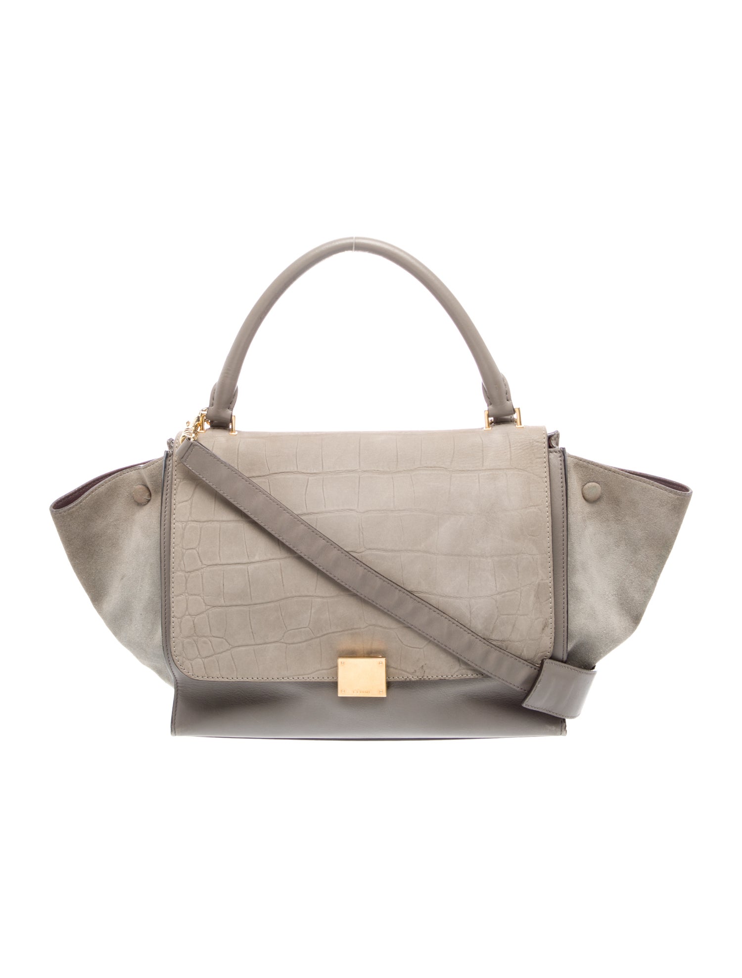 Celine Leather Trapeze Large