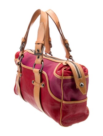 Celine Leather Top Handle Bag