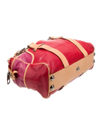 Celine Leather Top Handle Bag