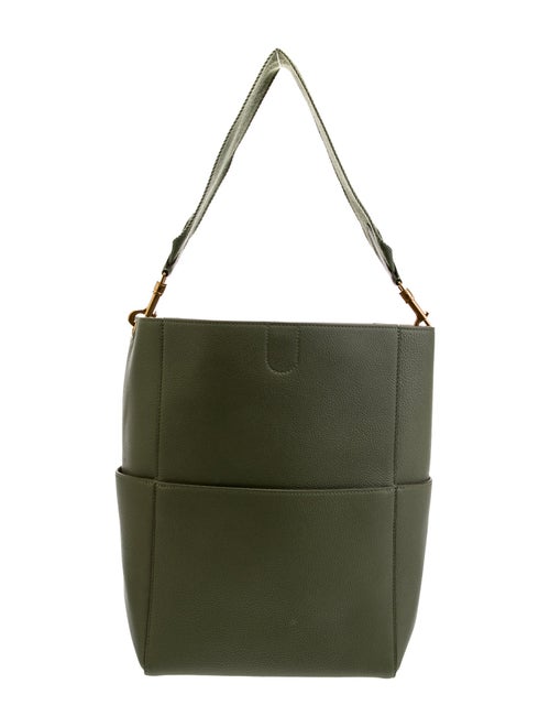 Celine Leather Seau Sangle Medium