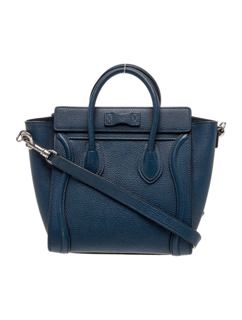 Celine Leather Luggage Nano